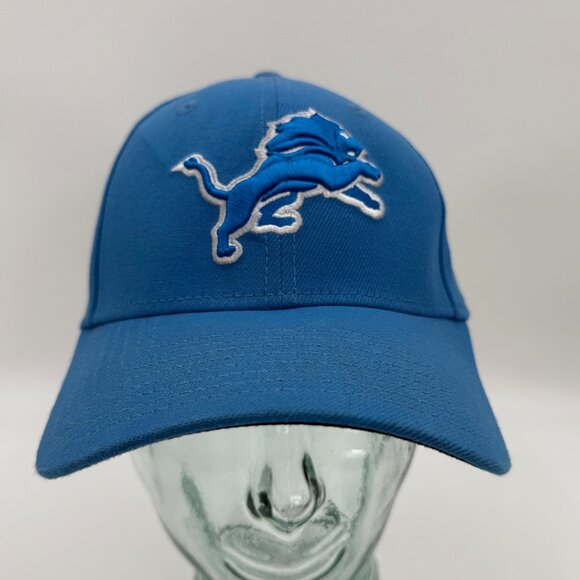 New Era 39THIRTY Detroit Lions Hat Light Blue Cap Fitted Size Medium/Large NFL - Picture 1 of 10
